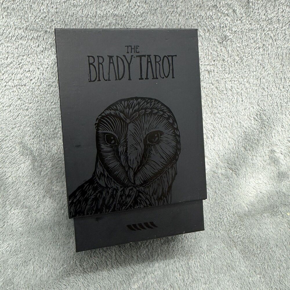 The Brady Tarot Emi Brady Signed Complete Deck Guidebook Gold Gilt Rare OOP